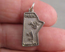 Winnipeg Manitoba Pendant 925 Sterling Silver (Vintage) H131-20