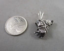 Campo del Cielo Meteorite Pendant 925 Sterling Silver B063-3
