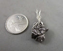Campo del Cielo Meteorite Pendant 925 Sterling Silver B063-5