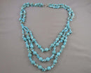 Magnesite Gemstone Necklace (Vintage) H131-28