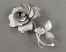 Bond Boyd 925 Sterling Silver Rose Brooch (Vintage) H131-23