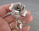 Bond Boyd 925 Sterling Silver Rose Brooch (Vintage) H131-23