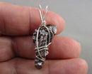 Campo del Cielo Meteorite Pendant 925 Sterling Silver B063-7