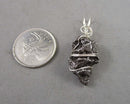 Campo del Cielo Meteorite Pendant 925 Sterling Silver B063-8