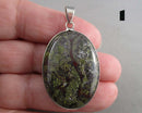 You Choose!  Dragon Blood Jasper Gemstone Pendant