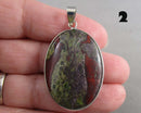 You Choose!  Dragon Blood Jasper Gemstone Pendant