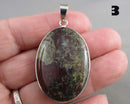 You Choose!  Dragon Blood Jasper Gemstone Pendant