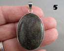 You Choose!  Dragon Blood Jasper Gemstone Pendant