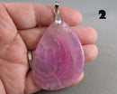You Choose! Agate Gemstone Pendant
