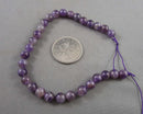 Amethyst Bead Strand Round Various Sizes