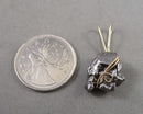 Campo del Cielo Meteorite Pendant 14K YGF B020-1