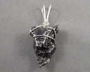 Campo del Cielo Meteorite Pendant 925 Sterling Silver B020-3