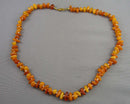 RARE! Baltic Amber Gemstone Necklace (Vintage) H132-2
