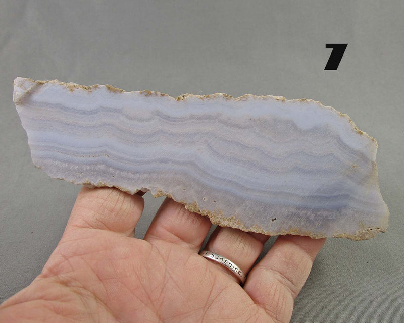 You Choose!  Blue Lace Agate Stone Slice