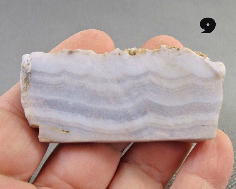 You Choose!  Blue Lace Agate Stone Slice