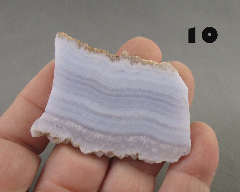 You Choose!  Blue Lace Agate Stone Slice