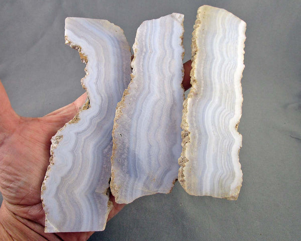 You Choose!  Blue Lace Agate Stone Slice