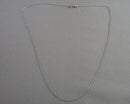 0.8mm Rope Chain 18" Sterling Silver 925  H132-17