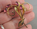 925 Sterling Silver Titan Brooch (Vintage) H132-21