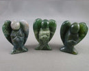 Moss Agate Gemstone Angel Z109