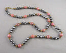 Hematite Necklace Vintage H056-14