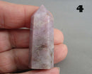 You Choose!  Pink Tourmaline in Quartz Standing Point