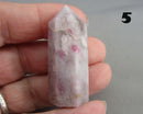 You Choose!  Pink Tourmaline in Quartz Standing Point