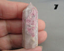 You Choose!  Pink Tourmaline in Quartz Standing Point
