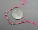 Pink Tourmaline Bicone Beads 3x2mm C213