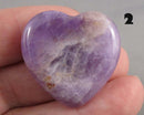 You Choose!  Gemstone Heart Worry Stones