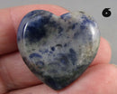 You Choose!  Gemstone Heart Worry Stones