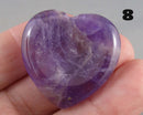 You Choose!  Gemstone Heart Worry Stones