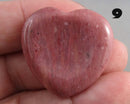 You Choose!  Gemstone Heart Worry Stones
