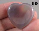You Choose!  Gemstone Heart Worry Stones