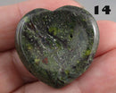 You Choose!  Gemstone Heart Worry Stones