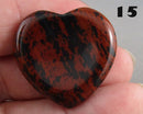You Choose!  Gemstone Heart Worry Stones