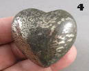 You Choose! Pyrite Gold Heart