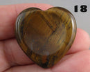 You Choose!  Gemstone Heart Worry Stones