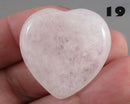 You Choose!  Gemstone Heart Worry Stones