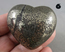 You Choose! Pyrite Gold Heart