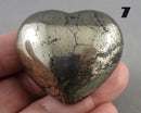 You Choose! Pyrite Gold Heart