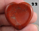You Choose!  Gemstone Heart Worry Stones