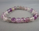 Rainbow Fluorite Gemstone Bracelet (Vintage) H135-11