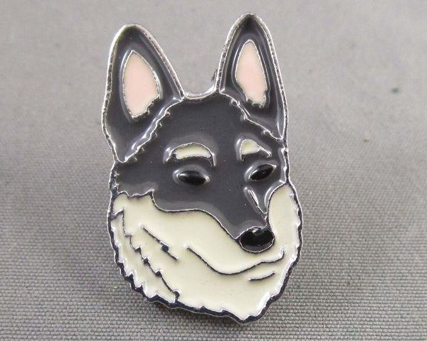 Husky Dog Enamel Pin 1pc (BIN 78)