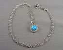 Opal Gemstone Pendant Necklace H135-21