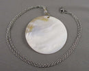 Mother of Pearl Gemstone Pendant Necklace H135-22