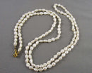 Natural Pearl Gemstone Necklace Vintage H135-23