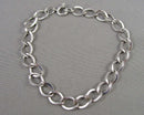 Solid 925 Sterling Silver Bracelet (Vintage) H136-20