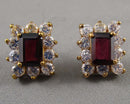 Rhinestone Crystal Earrings H134-4