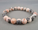 Pink Calcite Gemstone Bracelet (Vintage) H137-6